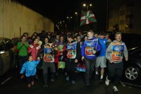 Eibarrek festa giroan hartu du Korrikaren lekukoa