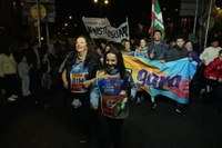 Eibarrek festa giroan hartu du Korrikaren lekukoa