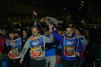 Eibarrek festa giroan hartu du Korrikaren lekukoa