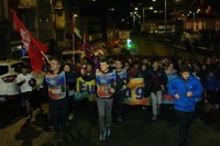 Eibarrek festa giroan hartu du Korrikaren lekukoa