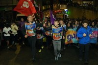 Eibarrek festa giroan hartu du Korrikaren lekukoa