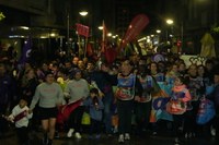 Eibarrek festa giroan hartu du Korrikaren lekukoa