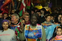 Eibarrek festa giroan hartu du Korrikaren lekukoa