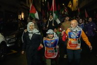 Eibarrek festa giroan hartu du Korrikaren lekukoa