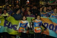 Eibarrek festa giroan hartu du Korrikaren lekukoa