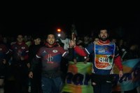 Eibarrek festa giroan hartu du Korrikaren lekukoa