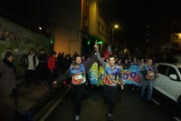 Eibarrek festa giroan hartu du Korrikaren lekukoa