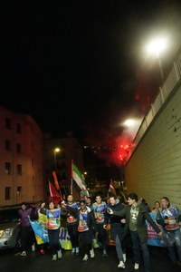 Eibarrek festa giroan hartu du Korrikaren lekukoa