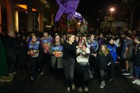 Eibarrek festa giroan hartu du Korrikaren lekukoa