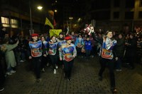 Eibarrek festa giroan hartu du Korrikaren lekukoa