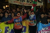 Eibarrek festa giroan hartu du Korrikaren lekukoa