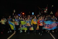 Eibarrek festa giroan hartu du Korrikaren lekukoa