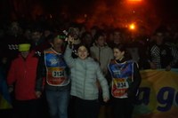 Eibarrek festa giroan hartu du Korrikaren lekukoa