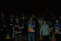 Eibarrek festa giroan hartu du Korrikaren lekukoa