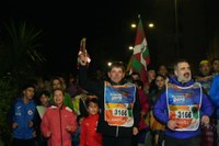 Eibarrek festa giroan hartu du Korrikaren lekukoa