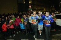 Eibarrek festa giroan hartu du Korrikaren lekukoa