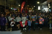 Eibarrek festa giroan hartu du Korrikaren lekukoa