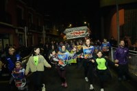 Eibarrek festa giroan hartu du Korrikaren lekukoa