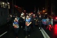 Eibarrek festa giroan hartu du Korrikaren lekukoa