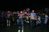 Eibarrek festa giroan hartu du Korrikaren lekukoa