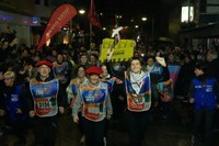 Eibarrek festa giroan hartu du Korrikaren lekukoa