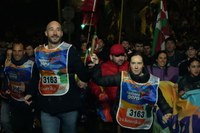 Eibarrek festa giroan hartu du Korrikaren lekukoa