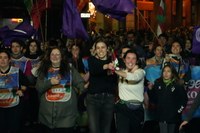 Eibarrek festa giroan hartu du Korrikaren lekukoa