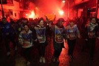 Eibarrek festa giroan hartu du Korrikaren lekukoa