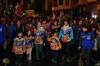 Eibarrek festa giroan hartu du Korrikaren lekukoa