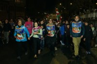 Eibarrek festa giroan hartu du Korrikaren lekukoa