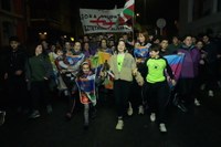 Eibarrek festa giroan hartu du Korrikaren lekukoa