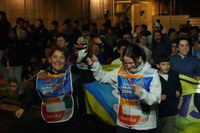 Eibarrek festa giroan hartu du Korrikaren lekukoa