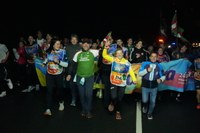 Eibarrek festa giroan hartu du Korrikaren lekukoa