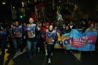 Eibarrek festa giroan hartu du Korrikaren lekukoa