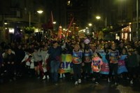 Eibarrek festa giroan hartu du Korrikaren lekukoa