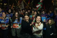 Eibarrek festa giroan hartu du Korrikaren lekukoa