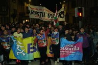 Eibarrek festa giroan hartu du Korrikaren lekukoa