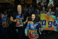 Eibarrek festa giroan hartu du Korrikaren lekukoa