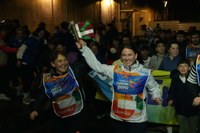 Eibarrek festa giroan hartu du Korrikaren lekukoa