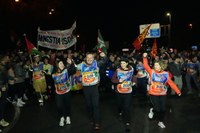 Eibarrek festa giroan hartu du Korrikaren lekukoa