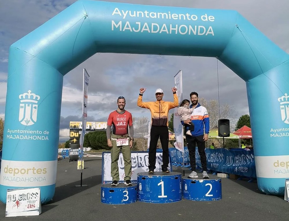Eibar Triatloi taldeko Javi Muñoz bikain aritu da Majadahondan