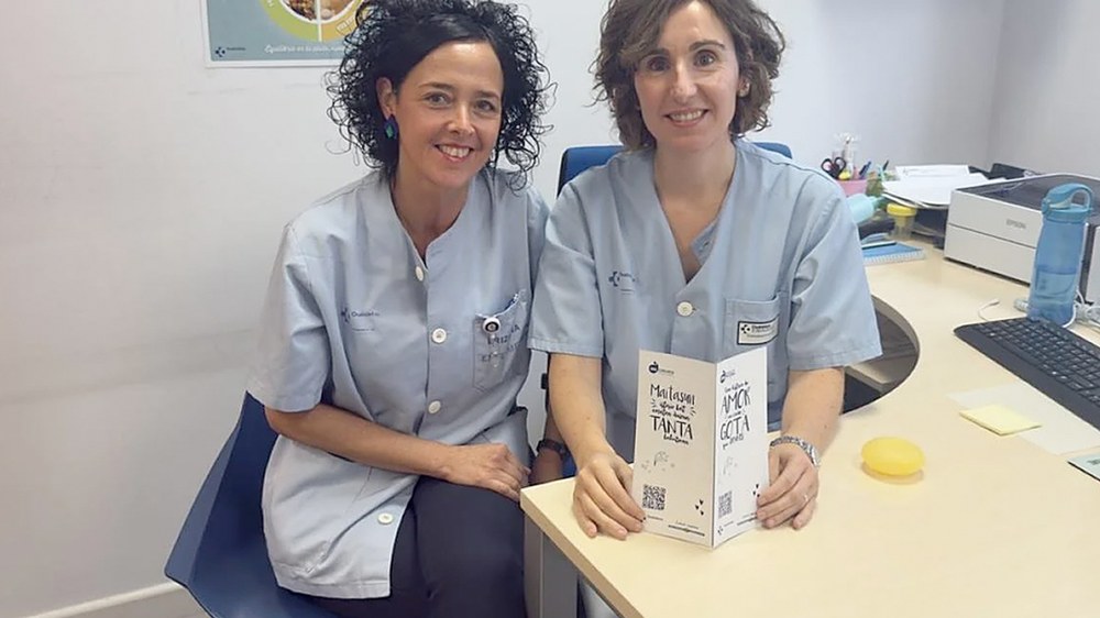 Eibarko anbulatorioak bat egin du Ama Esnearen Euskal Bankuarekin