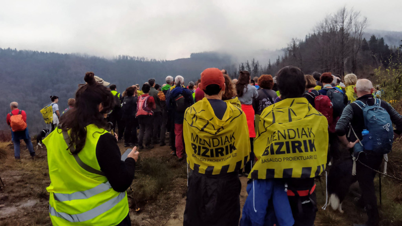 Eibarko Mendiak Bizirik-ek agerraldia egingo du bihar Batzar Nagusietan