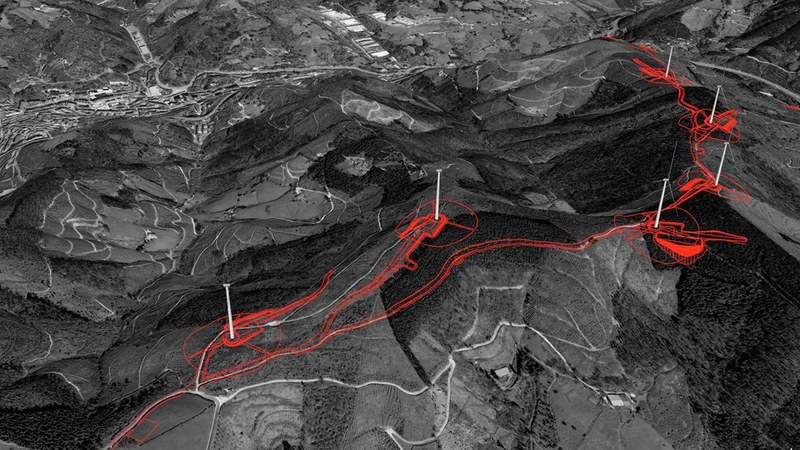 'Eibarko Mendiak Bizirik' plataforma sortu dute, Basalgo parke eolikoaren proiektuari aurre egiteko