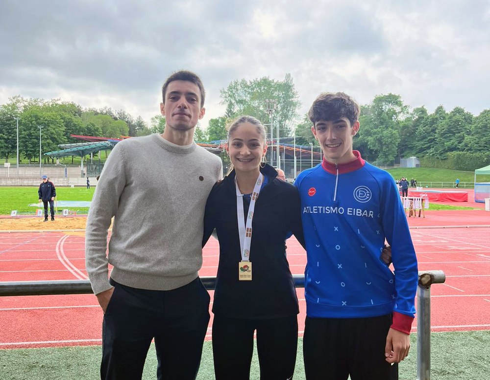 Elene Beitia Euskadiko txapeldunorde 18 urtez azpikoen 400 m-ko proban