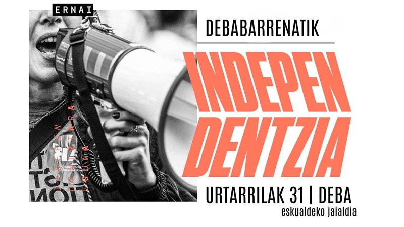 Ernai gazte antolakundeak 'Debabarrenatik Independentzia' eguna antolatu du urtarrilaren 31rako