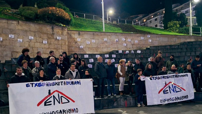 Etxegabetasunari END, inork kalean lorik egin behar ez izateko