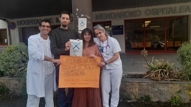Historia klinikoetan euskaraz jarduteko ariketa «kolektiboa» hasi dute hainbat osasun langilek