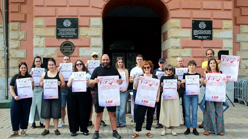 Langileen aldeko politikak aldarrikatuko ditu LABek Maiatzaren Lehenean