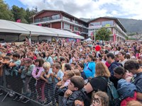 "Salto-saltoka" lelopean, jai giro paregabea sortu da Elgoibarren ospatu den Kilometroak jaian "Salto-saltoka" lelopean, jai giro paregabea sortu da Elgoibarren ospatu den Kilometroak jaian